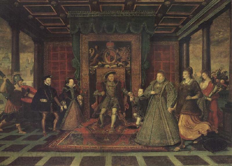 Lucas de Heere The Tudor Sussceesion Spain oil painting art